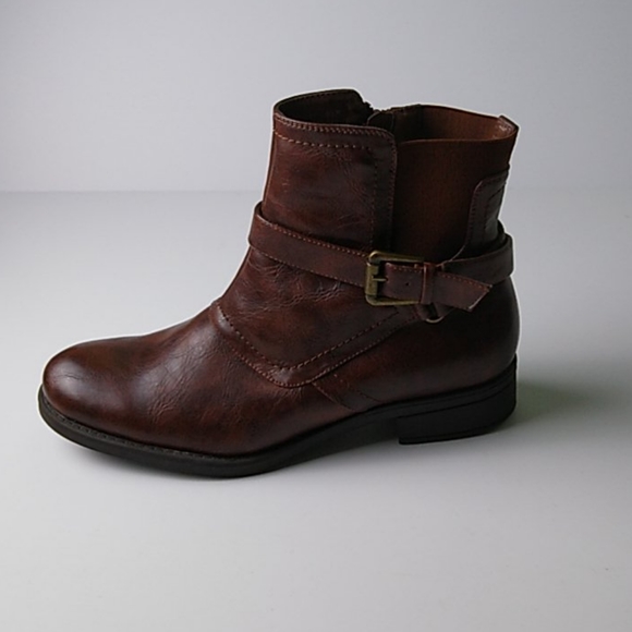 Kim Rogers Shoes - Kim Rogers Rosaley Brown Ankle Boots